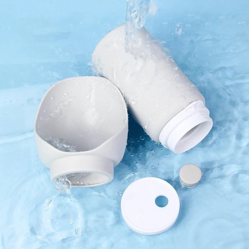 Ympäristöystävällinen ja kätevä taitettava vesipullo mukaan otettavaksi