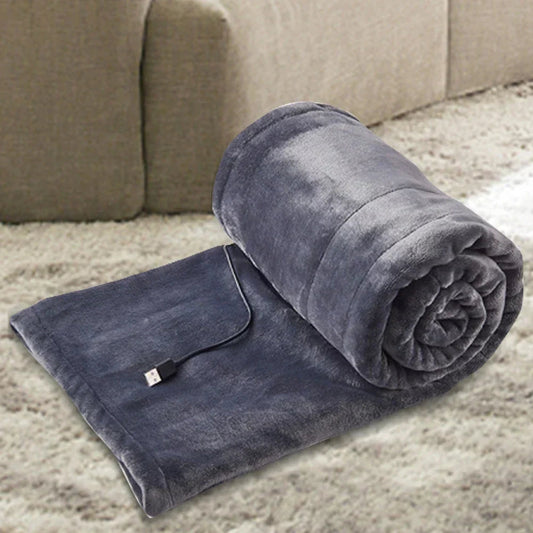 Makea lämpö CozyHeat-sähköpeitolla - pehmeä, kannettava ja säädettävä optimaaliseen mukavuuteen USB-liitännällä
