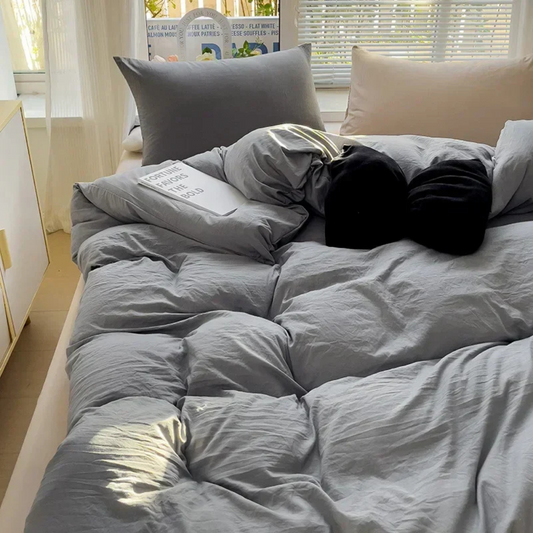 Cura Luxe vuodevaatteet 155x220 cm - Pehmeä, hengittävä ja tyylikäs optimaaliseen unelmaan