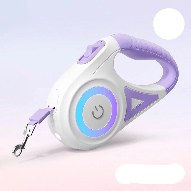 Täydellinen koiran turvallisuus: LED-valaistus ja 5 m kantama yökävelyyn