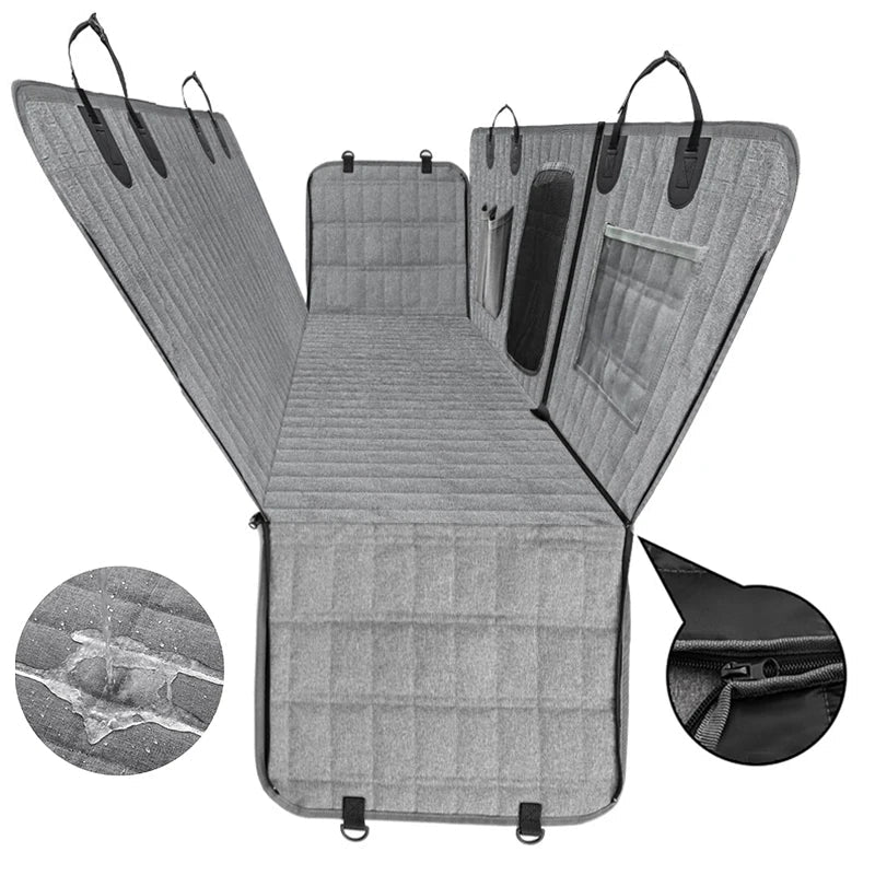 Täydellinen mukavuus koiran matkakeinu takapenkille