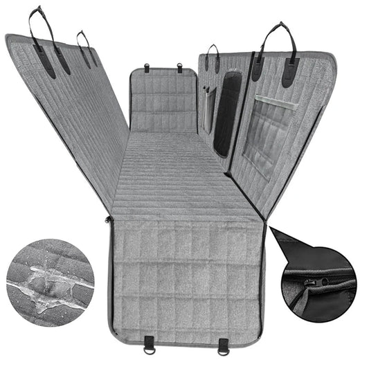 Täydellinen mukavuus koiran matkakeinu takapenkille