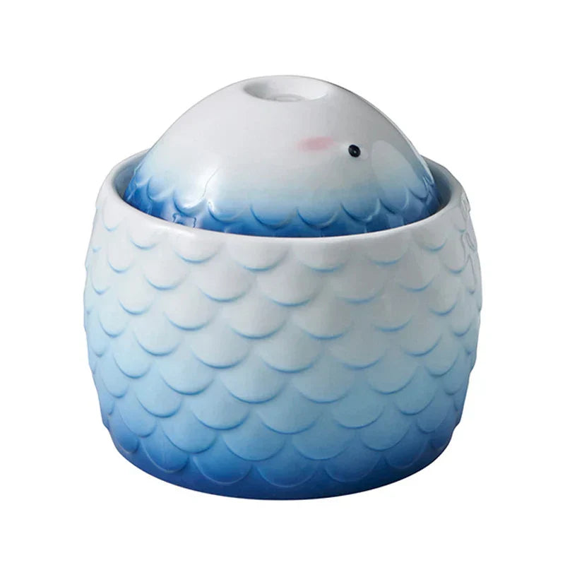 Luxe keraaminen vesiputous lemmikeille - raikas ja terveellinen juomanautinto