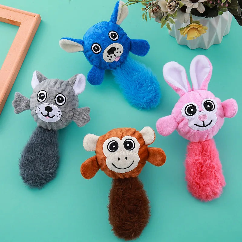 Uudelleenkirjoitettava interaktiivinen purulelu lemmikeille loputtomaan leikkimiseen