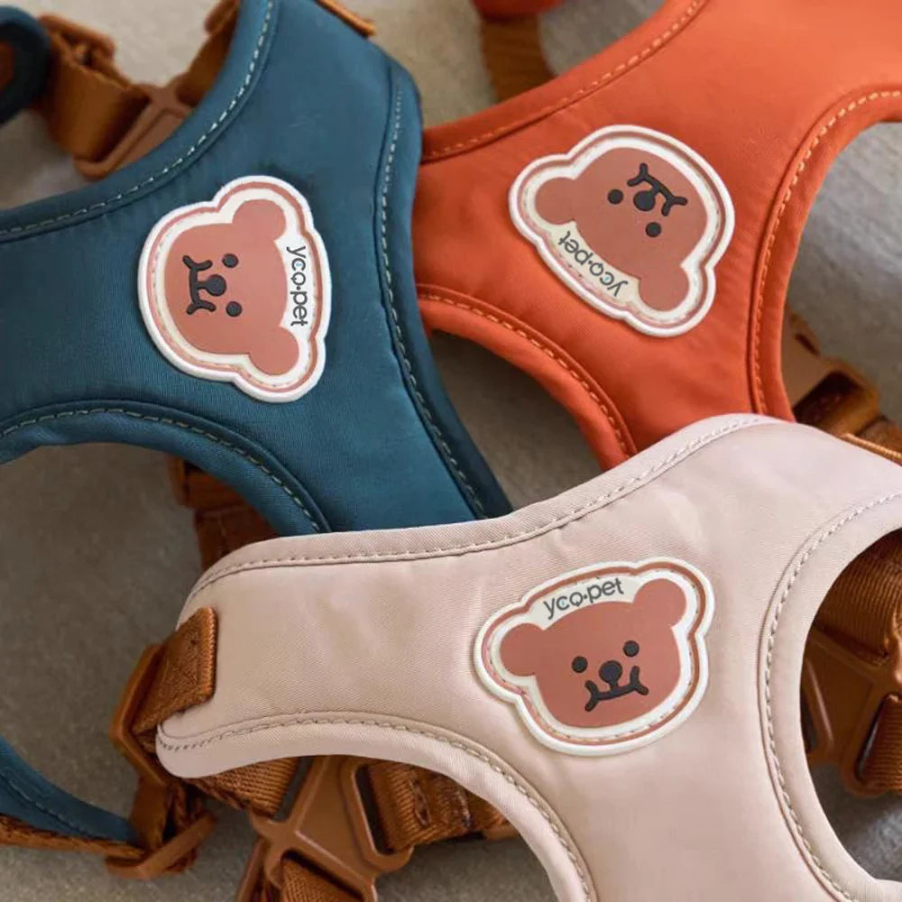 Suloinen ja säädettävä valjas ja hihna mukavuuteen ja turvallisuuteen