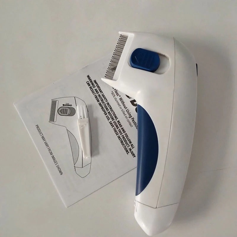 Ammattimainen kirppukampa lemmikeille tehokkaaseen poistoon