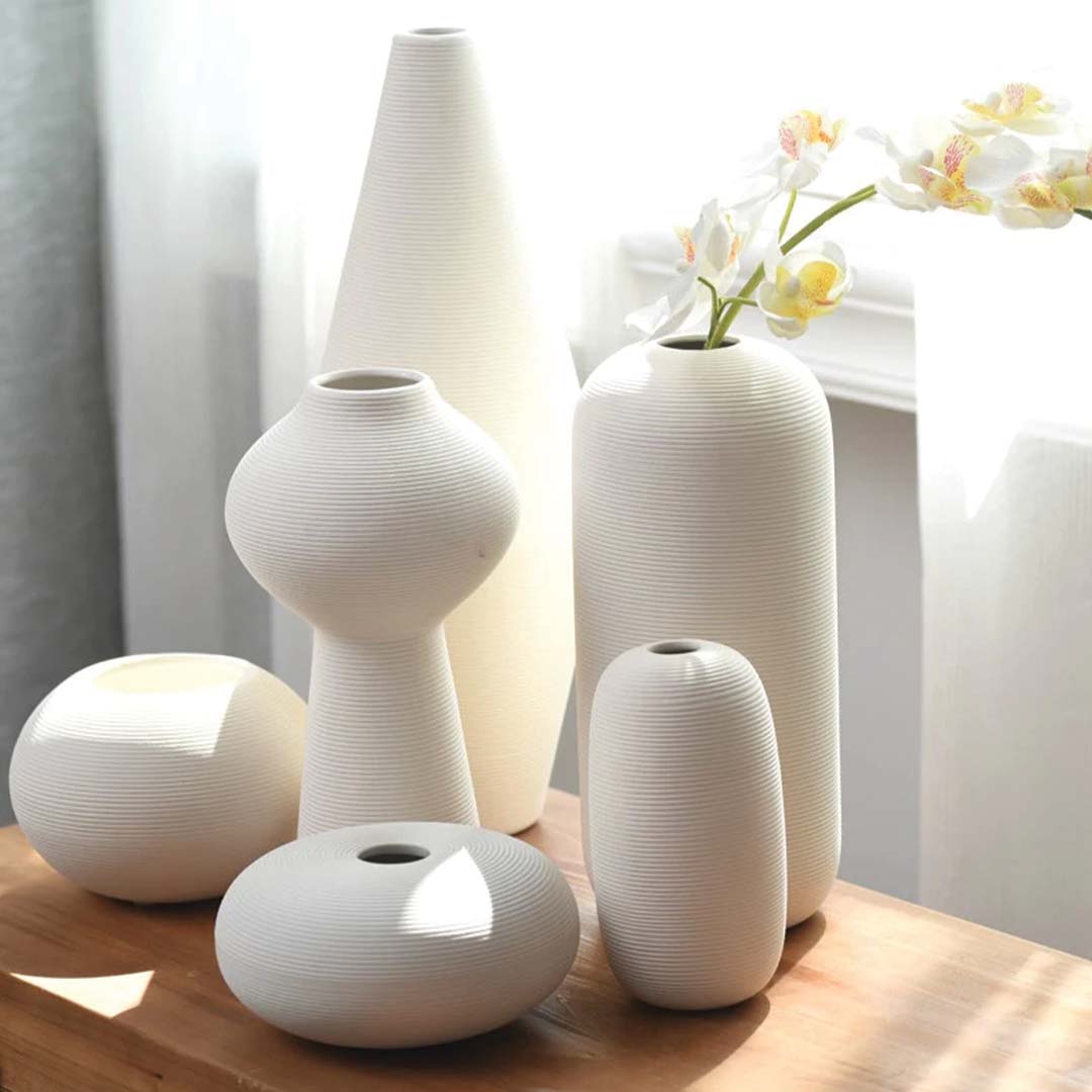 Käsintehty keramiikkamaljakko Blanche