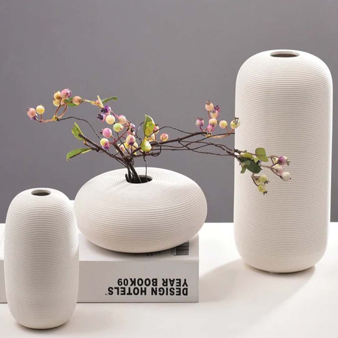 Käsintehty keramiikkamaljakko Blanche