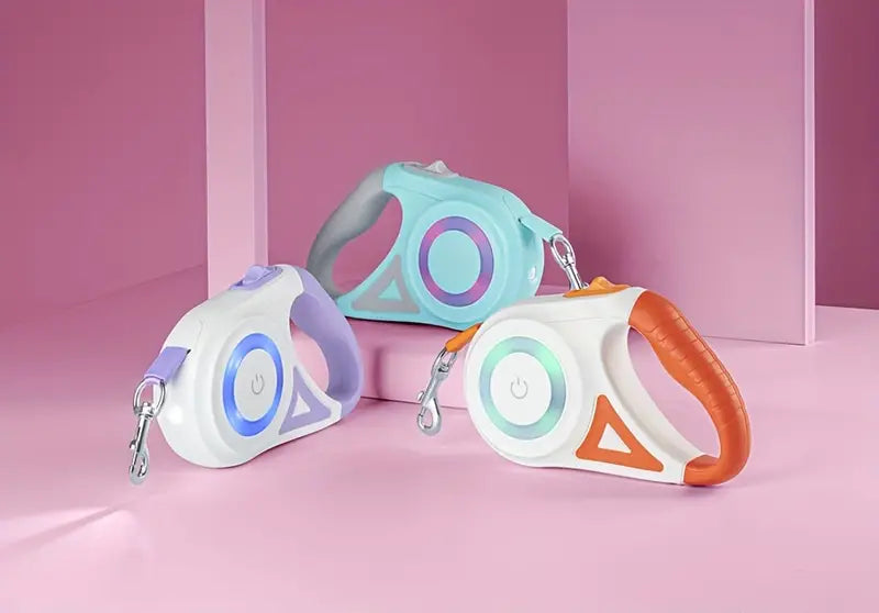 Täydellinen koiran turvallisuus: LED-valaistus ja 5 m kantama yökävelyyn