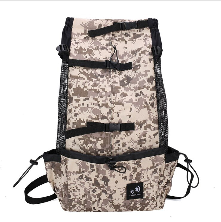 Ympäristöystävällinen lemmikkimatkalaukku kätevällä sivutaskulla mukavuutta ja käytännöllisyyttä varten