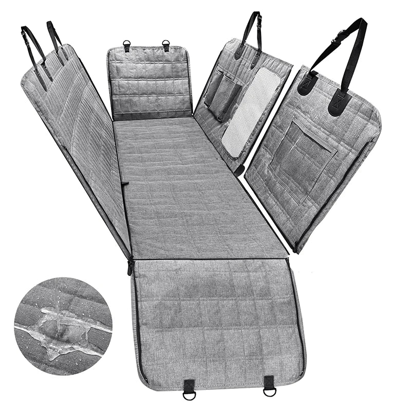 Vedenpitävä koiran istuinsuoja autoon - Suojaa helposti autosi ja koirasi