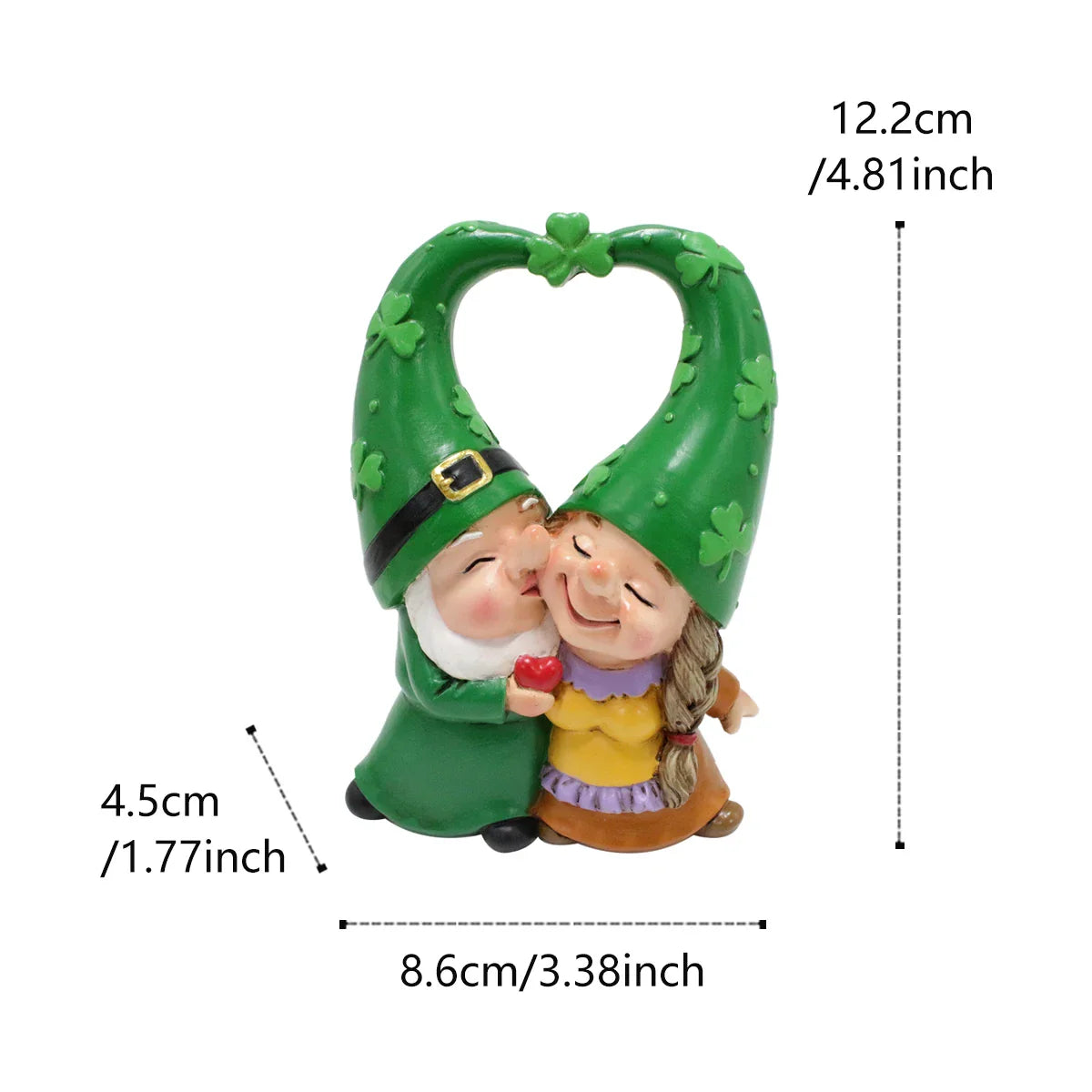 Sabinae - Viehättävä kääpiöfiguuri puutarhaan ja juhlakoristeeksi - Käsintehty hartsista lumoavaan tunnelmaan