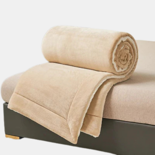 Ylellinen fleece-peitto - pehmeä ja lämmin viltti täydelliseen mukavuuteen olohuoneessa ja makuuhuoneessa