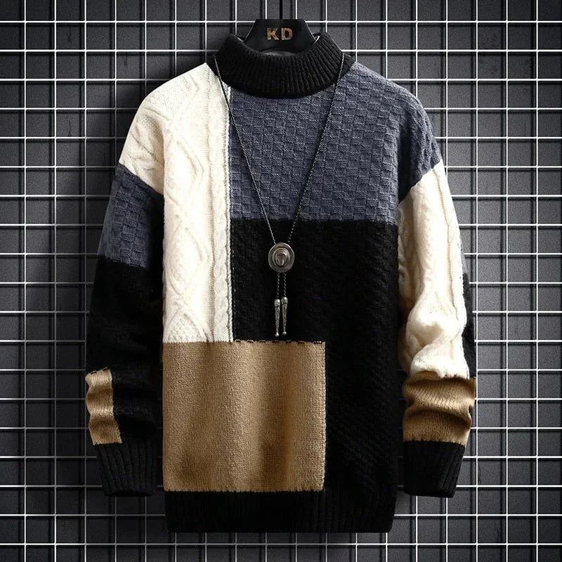 Florian - Stylish Modern Sweater with Practical Front Pocket and Sporty Look