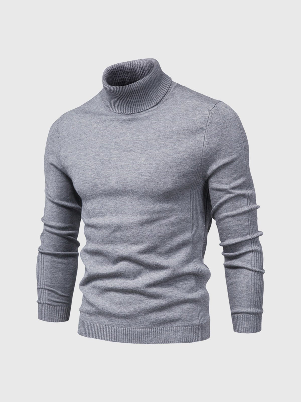 Heinrich - Elegant and Timeless Fine Knit Turtleneck Sweater for Stylish Comfort