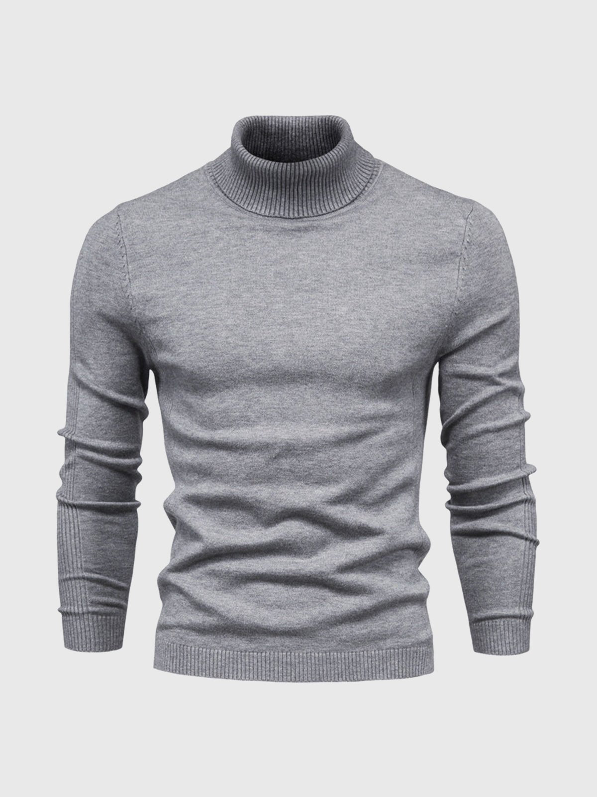 Heinrich - Elegant and Timeless Fine Knit Turtleneck Sweater for Stylish Comfort