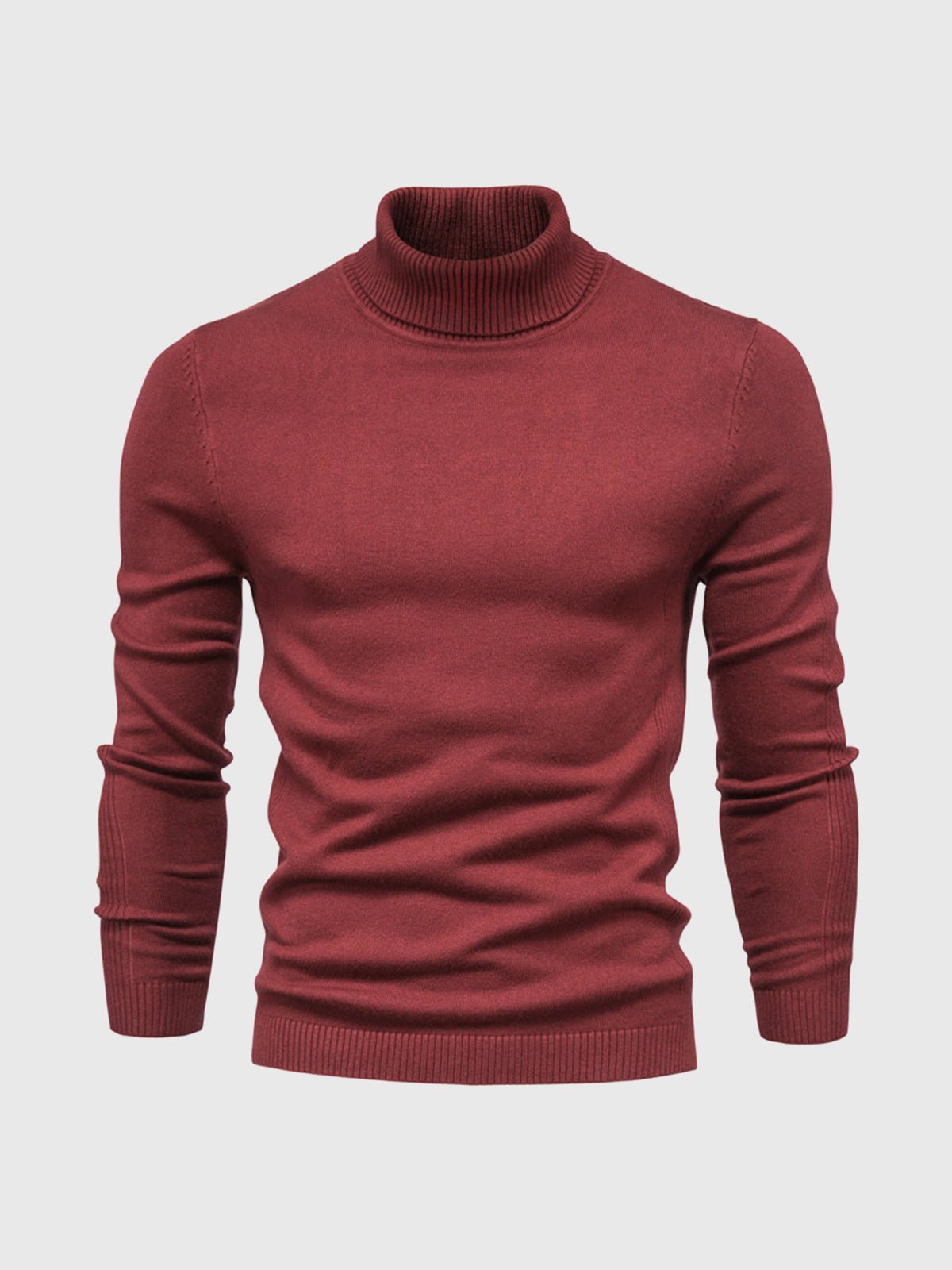 Heinrich - Elegant and Timeless Fine Knit Turtleneck Sweater for Stylish Comfort