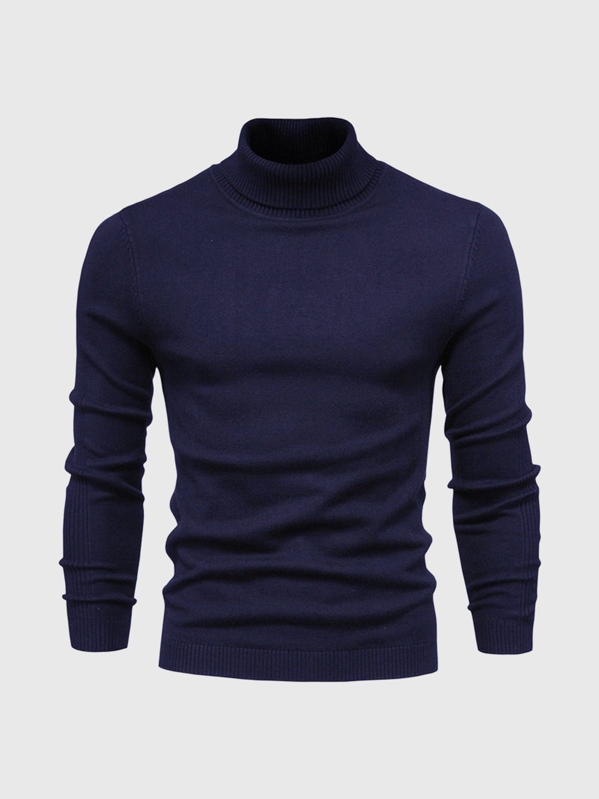 Heinrich - Elegant and Timeless Fine Knit Turtleneck Sweater for Stylish Comfort