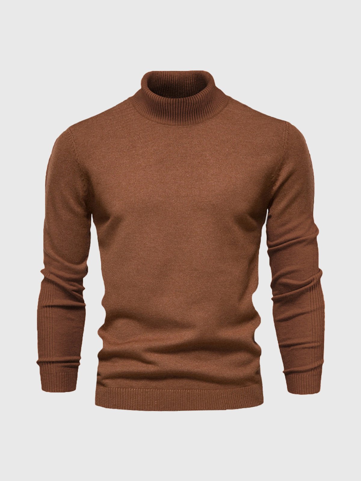 Heinrich - Elegant and Timeless Fine Knit Turtleneck Sweater for Stylish Comfort